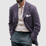 Men's Double Button Suit Jacket