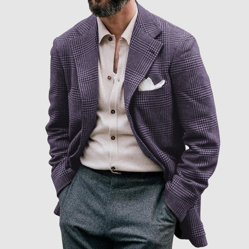 Men's Double Button Suit Jacket
