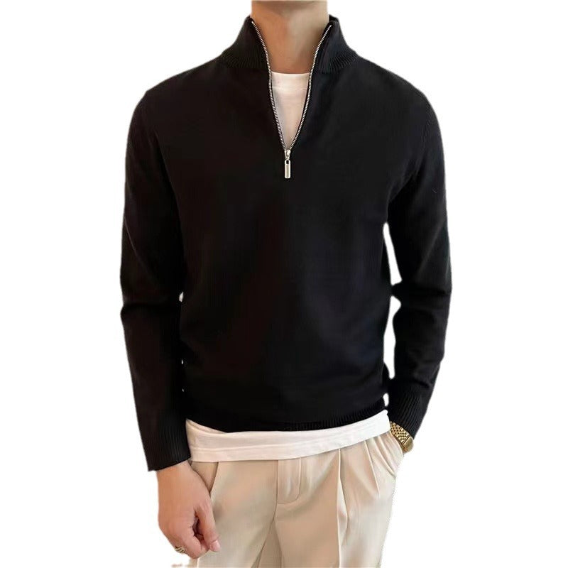 Men's Half Pullover Sweater