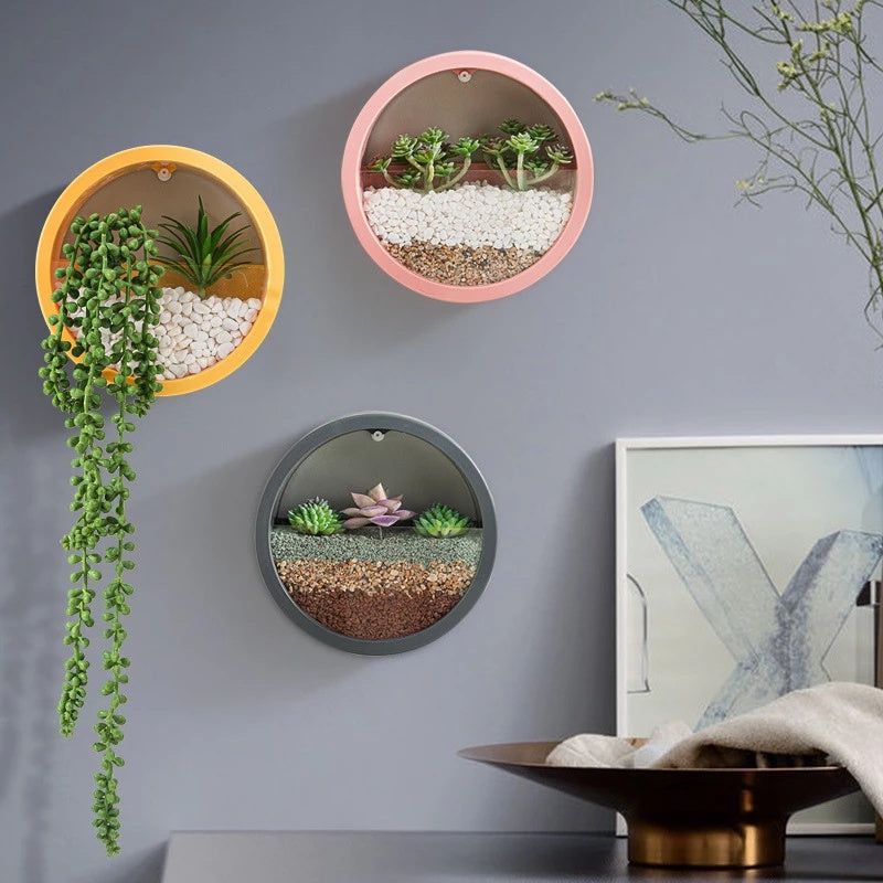 Wall Vase - Hanging Basket Flower Pot