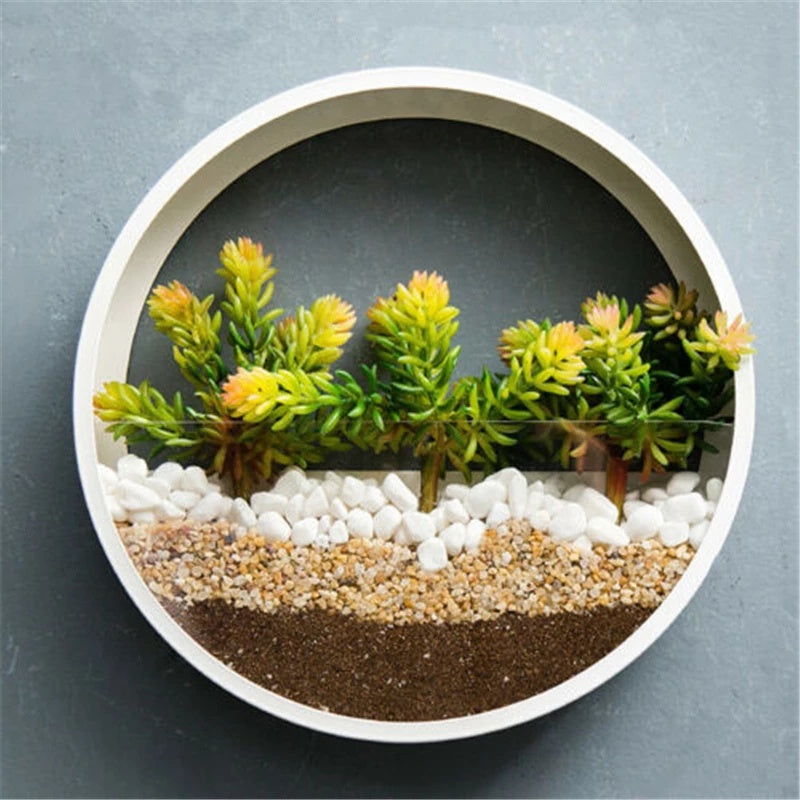 Wall Vase - Hanging Basket Flower Pot