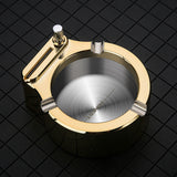 Ashtray With Permanent Match Lighter