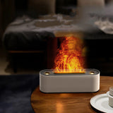 Flame Air Humidifier Ultrasonic 7 Colors Aroma Diffuser LED Cool Mist Maker