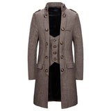 Men's Herringbone Overcoat