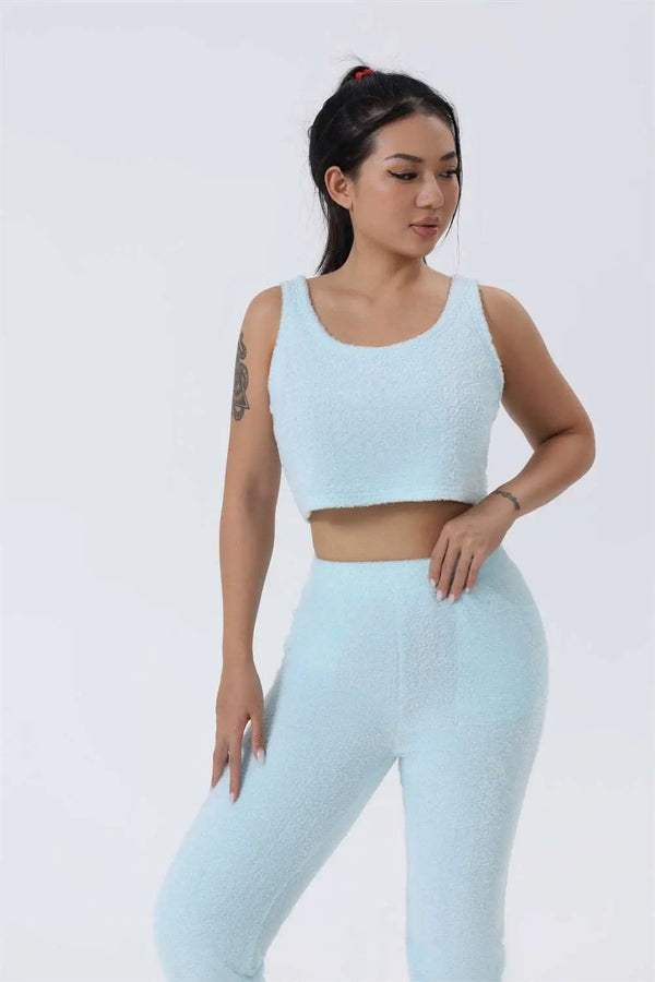 3 Piece Women's Lounge Set Camel S – Posh Atomic