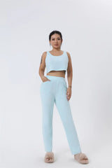 3 Piece Women's Lounge Set Black M – Posh Atomic