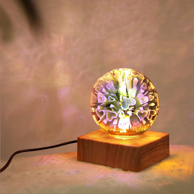 3D Firework Crystal Ball Night Light – Posh Atomic