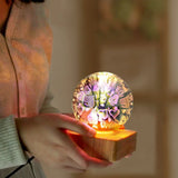 3D Firework Crystal Ball Night Light – Posh Atomic