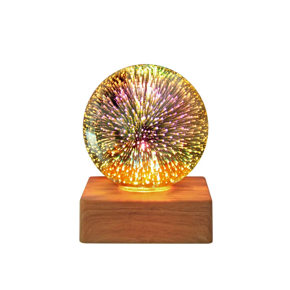 3D Firework Crystal Ball Night Light – Posh Atomic