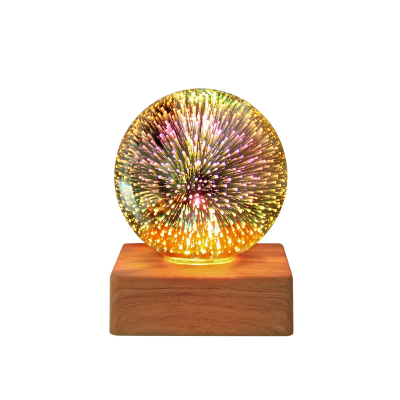 3D Firework Crystal Ball Night Light – Posh Atomic