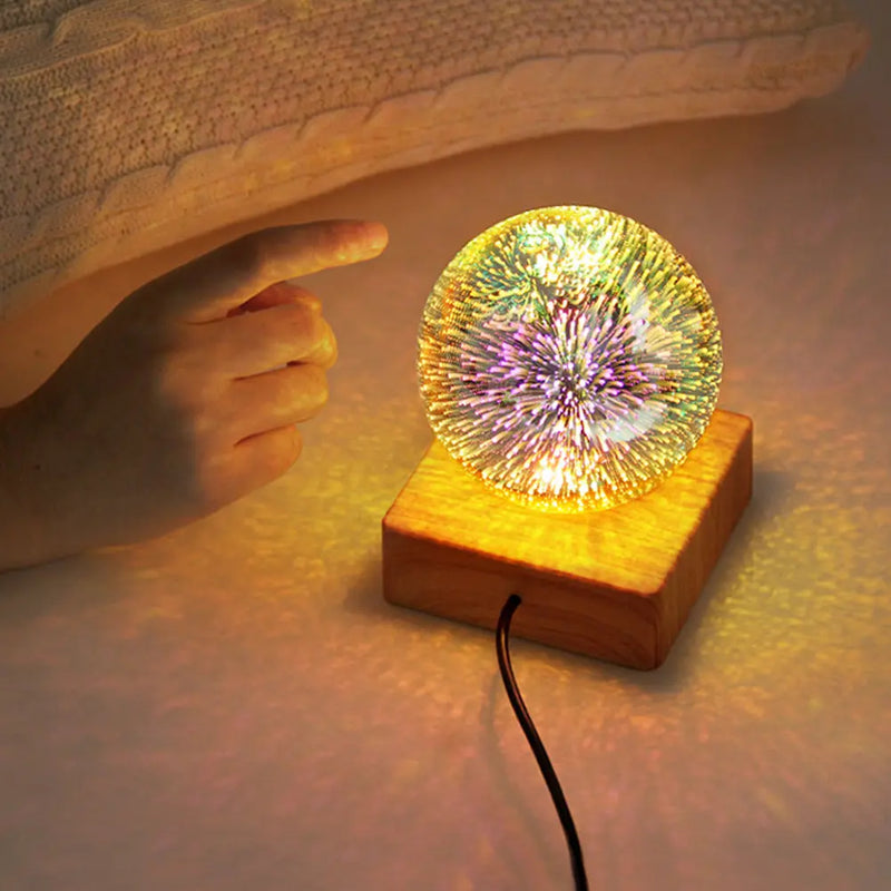 3D Firework Crystal Ball Night Light – Posh Atomic