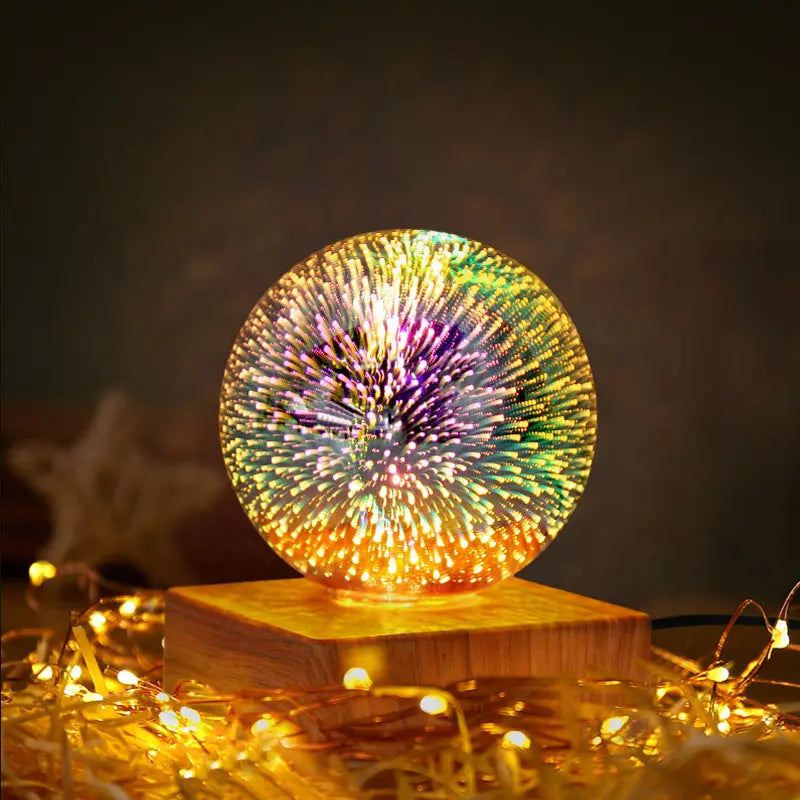 3D Firework Crystal Ball Night Light – Posh Atomic