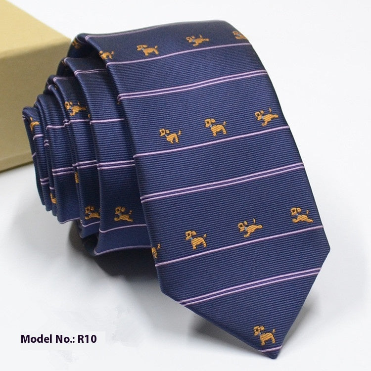 Men's Exquisite Jacquard Tie