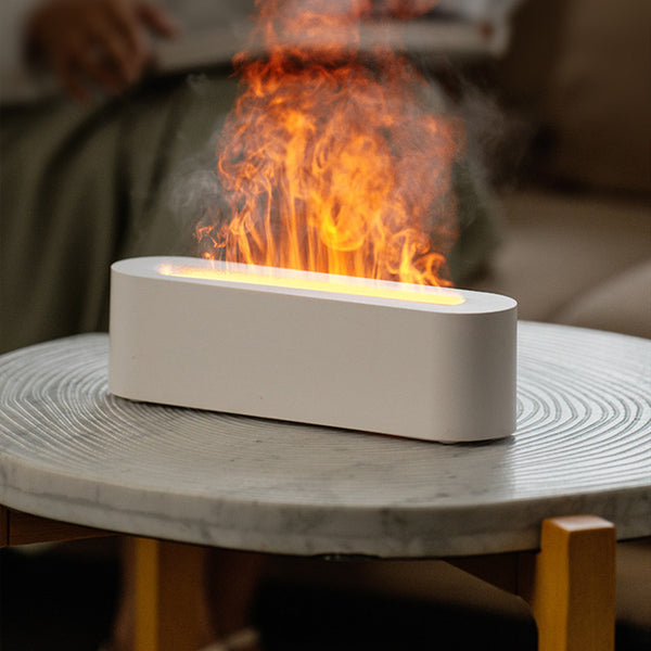 Flame Aroma Diffuser Air Humidifier Ultrasonic Cool Mist