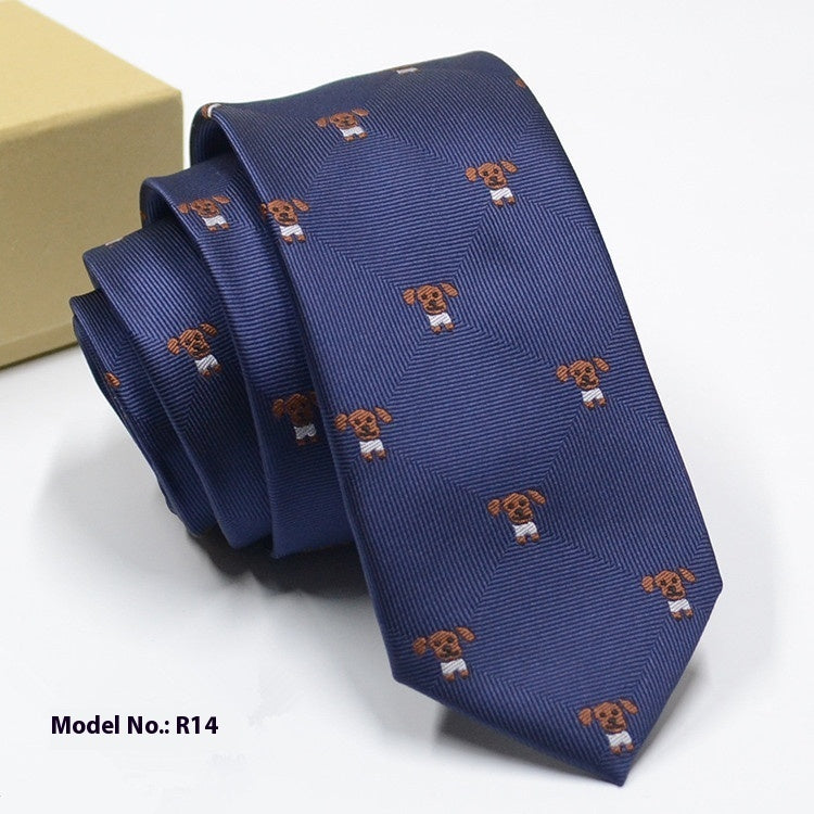Men's Exquisite Jacquard Tie