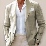 Men's Double Button Suit Jacket