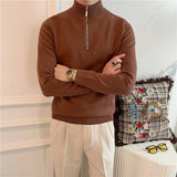 Men's Half Pullover Sweater