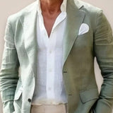 Men's Double Button Suit Jacket