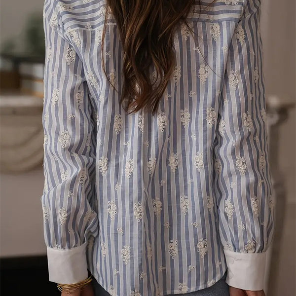 Women's French-style Long-sleeved Shirt