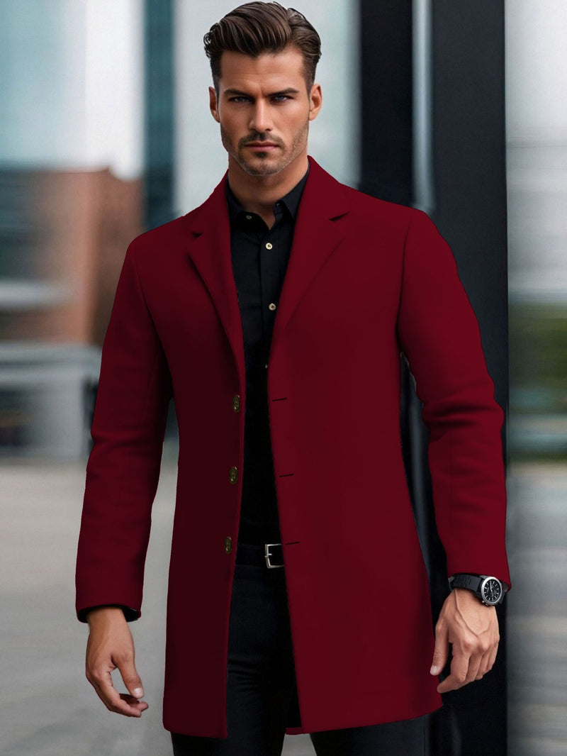 Lapel Slim Coat