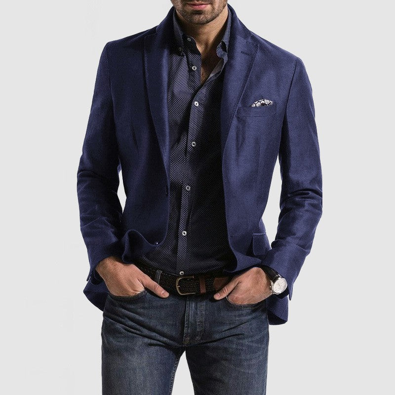 Men's Double Button Suit Jacket
