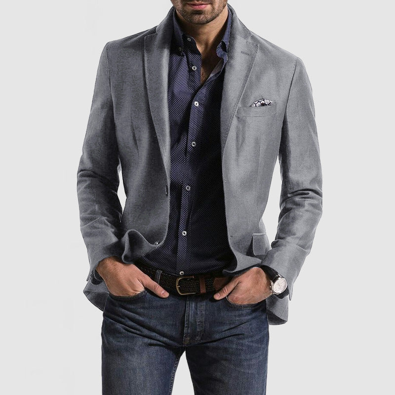 Men's Double Button Suit Jacket