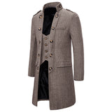 Men's Herringbone Overcoat