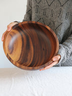 Natural Wooden Salad Bowl