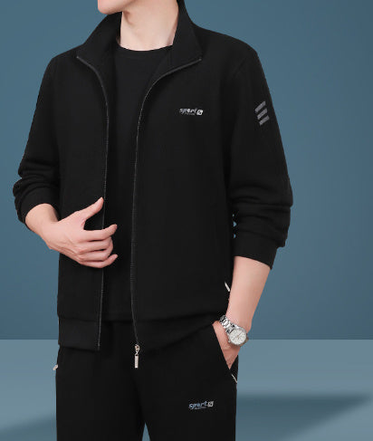 Dad High-end Casual Three-piece Suit