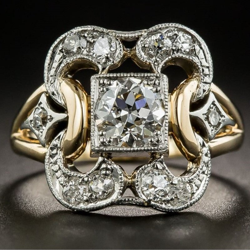Women's Zircon Ring