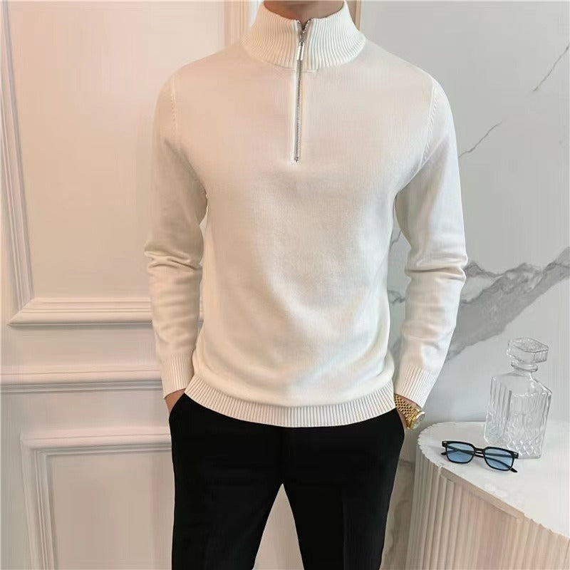 Men's Half Pullover Sweater