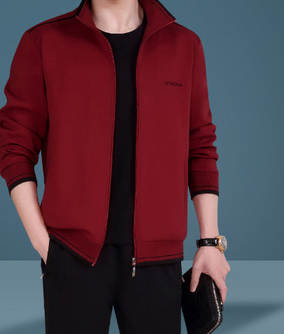 Dad High-end Casual Three-piece Suit