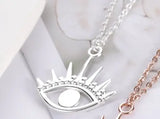 Angel Eye Pendant Copper Necklace – Posh Atomic