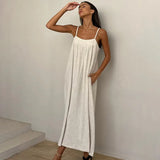Apricot Sling Long Dress Apricot M – Posh Atomic