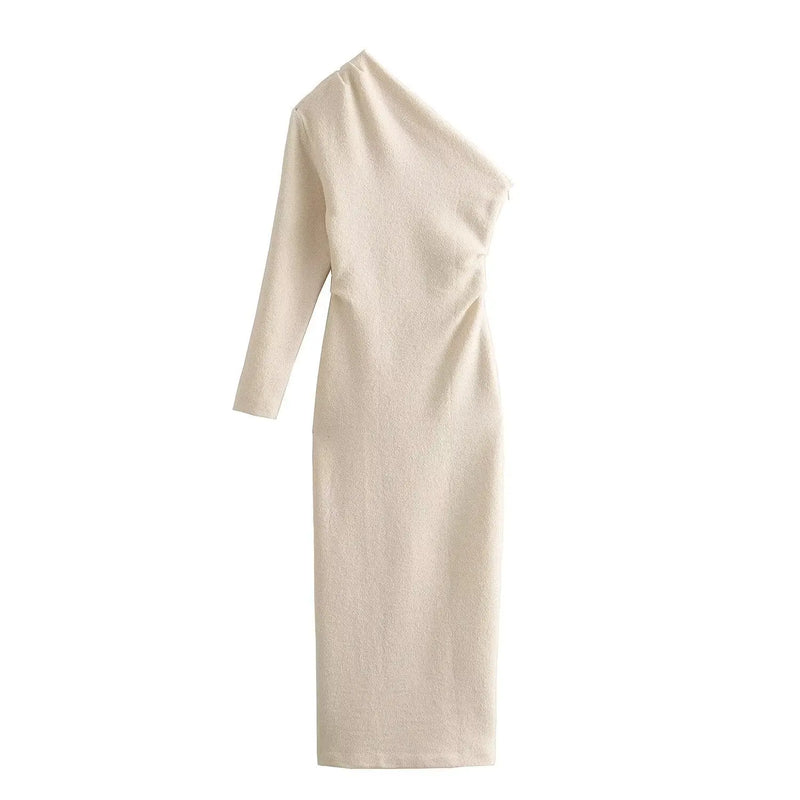 Asymmetric Fashion Dress Black XS – Posh Atomic