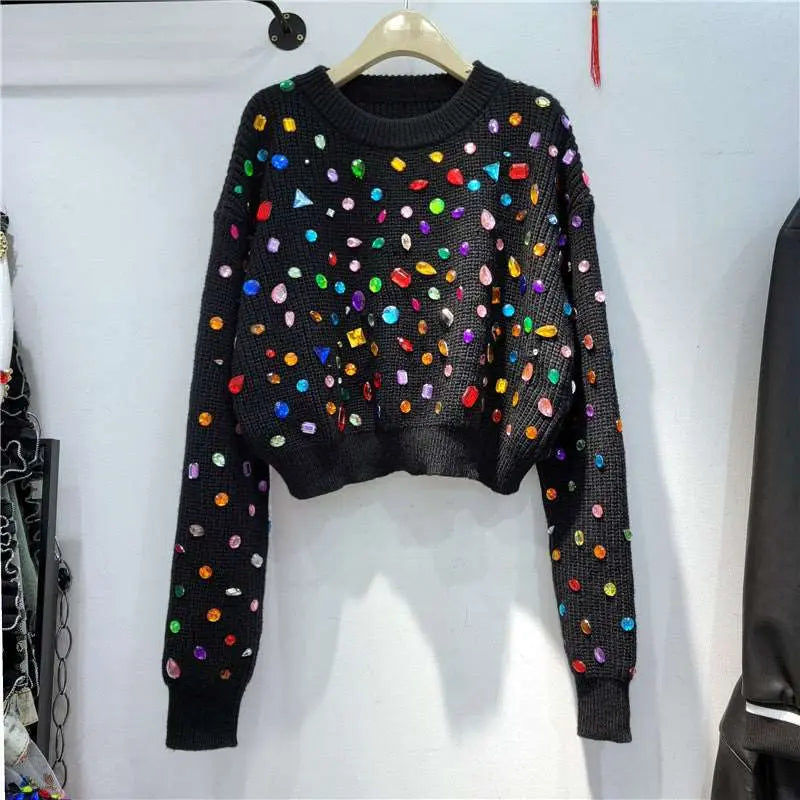 Bejeweled Sweater – Posh Atomic