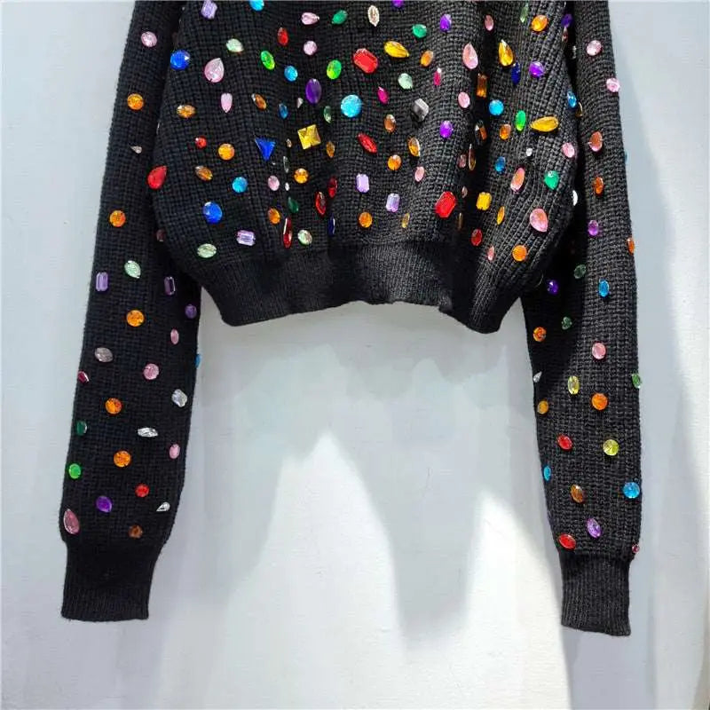 Bejeweled Sweater – Posh Atomic