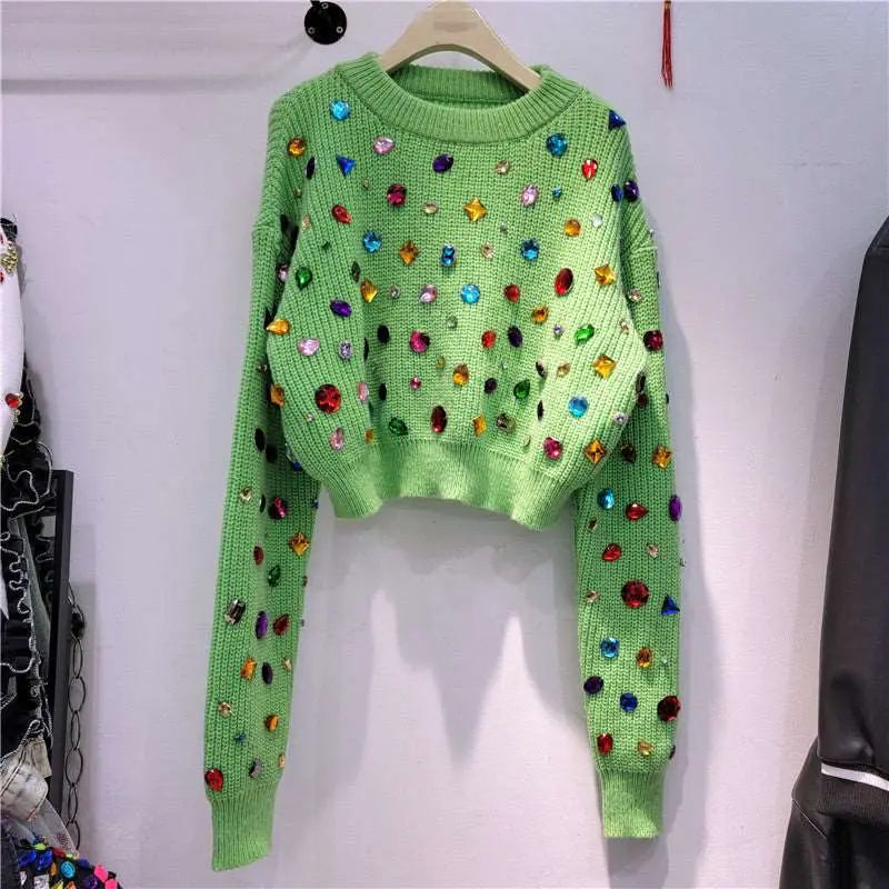 Bejeweled Sweater – Posh Atomic
