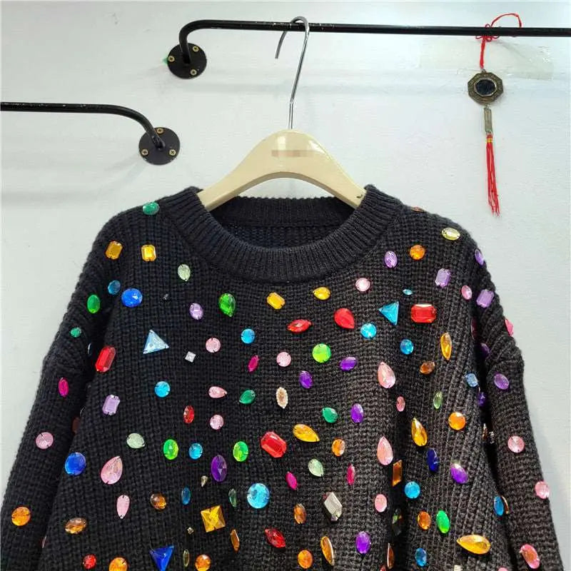 Bejeweled Sweater – Posh Atomic