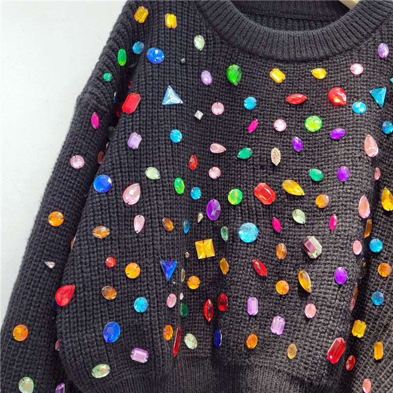 Bejeweled Sweater – Posh Atomic