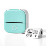Bluetooth Mini Label Printer All green 2pcs USB – Posh Atomic