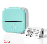 Bluetooth Mini Label Printer Yellow 2pcs USB – Posh Atomic