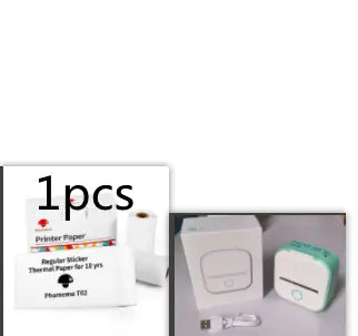 Bluetooth Mini Label Printer Greenset3. USB – Posh Atomic
