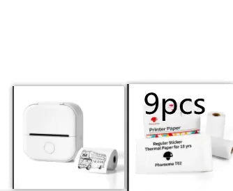 Bluetooth Mini Label Printer Whiteset2. USB – Posh Atomic
