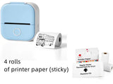 Bluetooth Mini Label Printer Set USB – Posh Atomic