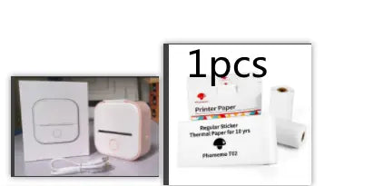 Bluetooth Mini Label Printer Pinkset2. USB – Posh Atomic