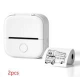 Bluetooth Mini Label Printer Yellow set USB – Posh Atomic