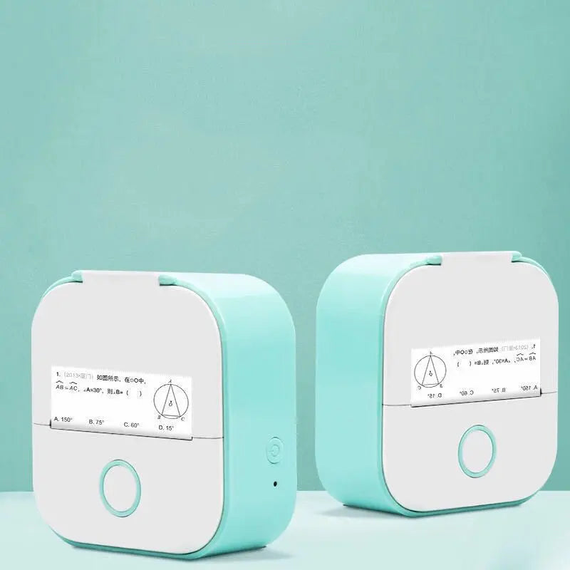 Bluetooth Mini Label Printer Printer paper USB – Posh Atomic