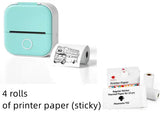 Bluetooth Mini Label Printer Pink setB USB – Posh Atomic