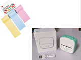 Bluetooth Mini Label Printer Pink Set4 USB – Posh Atomic
